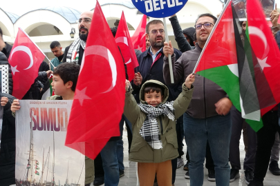 Çanakkale'den Küresel Sumud Filosu'na Destek Sesleri Yükseldi