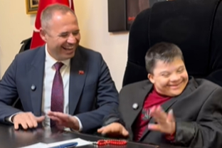 Başkan Bulut, Küçük Misafir Ahmet’i Ağırladı
