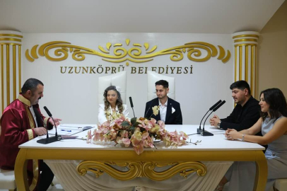 Başkan Martin, Nurgül ve Bartu’nun Nikahını Kıydı