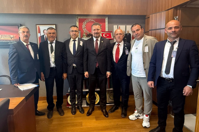 Milletvekili Özcan’a TBMM’de Trakya Heyetinden Ziyaret