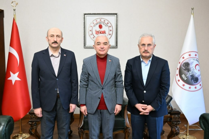 Vali Turan, MEB Strateji Geliştirme Başkanı Türk’ü Ağırladı