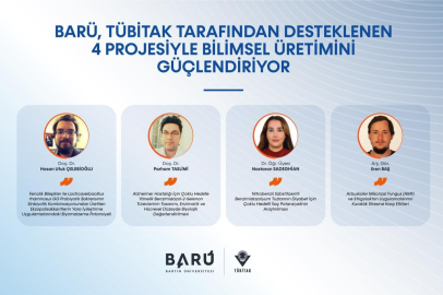 BARÜ, TÜBİTAK Tarafından Desteklenen 4 Projesiyle Bilimsel Üretimini Güçlendiriyor