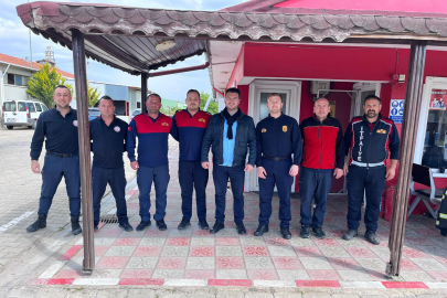 Başkan Yayla’dan Nöbetçi İtfaiye Personeline Ziyaret