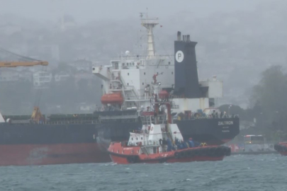 İstanbul Boğazı'nda Arıza Yapan Gemi Kurtarıldı