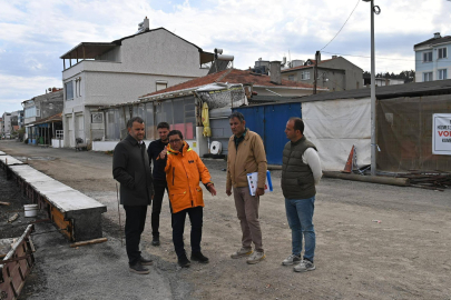 Başkan Volkan Nallar Kumbağ’daki Çalışmaları İnceledi