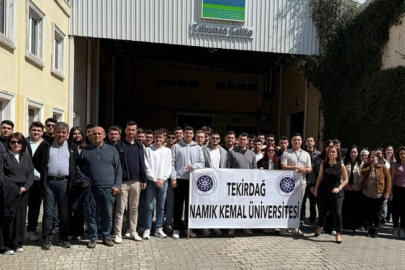 Tekirdağ NKÜ Öğrencileri Tohum Firmasını Ziyaret Etti