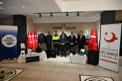 Edirne Emniyetine Yeni Nesil İHA Desteği