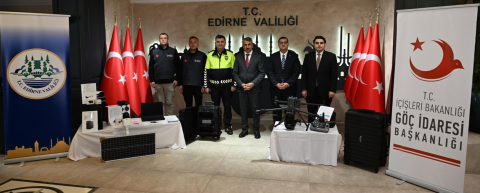 Edirne Emniyetine Yeni Nesil İHA Desteği