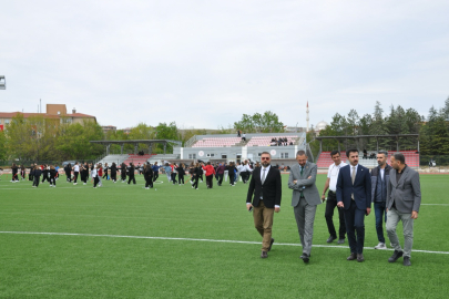 Kaymakam Özderin İlçedeki Spor Yatırımlarını İnceledi