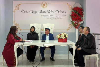 Tekirdağ'da Huzurevinde Tanışan Çift Evlendi