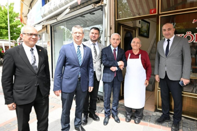 Vali Uğur Turan Babaeski’de Esnafı Ziyaret Etti