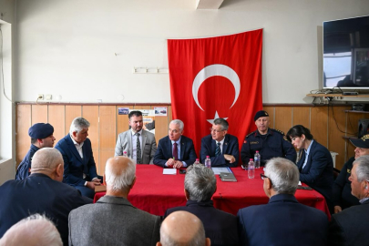 Vali Uğur Turan Katranca Köyü’nde Üreticilerle Buluştu