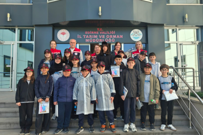 Edirne’de Öğrencilere Tarım Bilinci Aşılanıyor