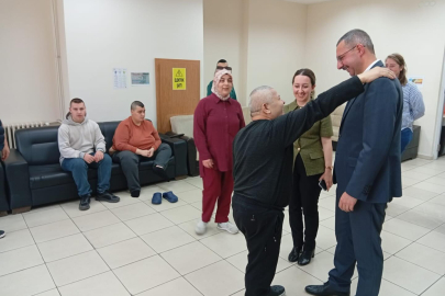 Kaymakam Özderin’den Bakım ve Rehabilitasyon Merkezi’ne Ziyaret