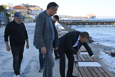 Kumbağ Sahilinde Yaz Hazırlıkları Sürüyor
