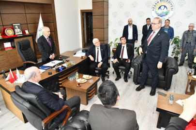 Başkan Özcan, CHP Heyetini Ağırladı