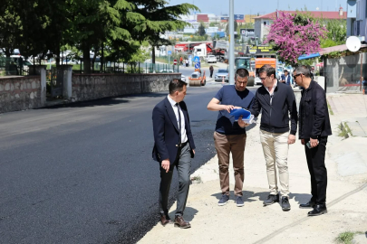 Kızılpınar’da Asfalt Çalışması Tamamlandı