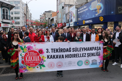 Tekirdağ'da "3. Süleymanpaşa Kakava Hıdrellez Şenliği" Başladı