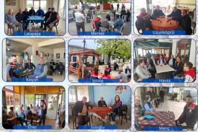 Edirne’de Çiftçilere Yerinde Bilgilendirme