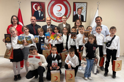 Edirneli Minik Yazarlardan Filistinli Çocuklara 54 Bin 345 TL Destek