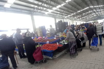 Havsa Halk Pazarı Vatandaşların Uğrak Noktası Oldu