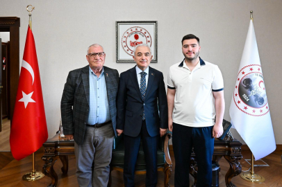 Vali Turan Kıbrıs Gazisini Ağırladı