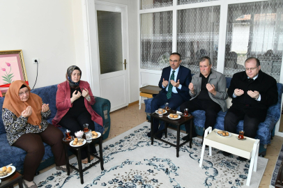 Vali Soytürk’ten Şehit Ailesine Anneler Günü Ziyareti