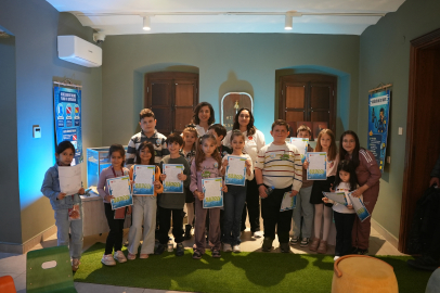 Çocuklar "Su Altı Kaşifleri" Atölyesinde Çanakkale Boğazı'nın Derinliklerini Keşfetti