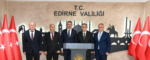 Prof. Dr. Sami Güçlü’den Vali Sezer’e Ziyaret