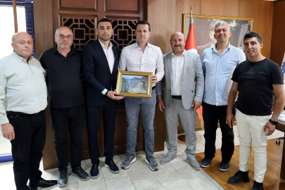 Çerkezköy Belediye Başkanı Akay’a Dernek Yönetiminden Ziyaret