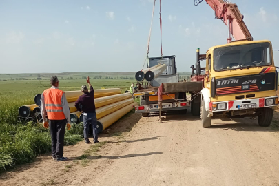 İbriktepe Köyü’nde Doğalgaz Altyapı Çalışmaları Başladı