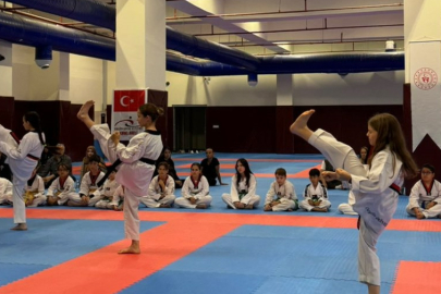 Kırklareli'nde Tekvandocular İçin Kuşak Sınavı Yapıldı
