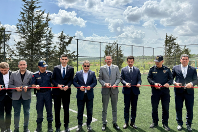 Cevizköy Ortaokulu Halı Sahası Açılışı Gerçekleştirildi