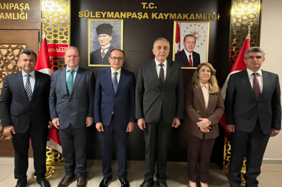 Kaymakam Tunçer'e Ziyaret