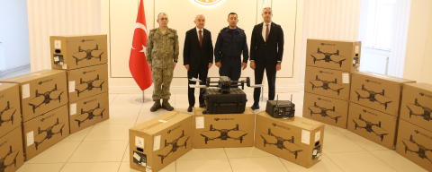 Kırklareli'nde Sınır Güvenliğine İHA Desteği