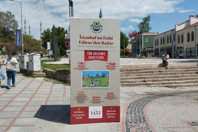 Saraçlar’a İstanbul’un Fethi Programı Tanıtım Panosu Konuldu