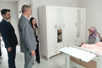 Pınarhisar Kaymakamı Özderin’den Huzurevi Ziyareti