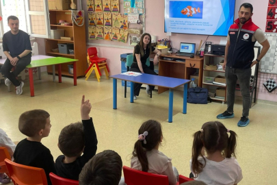 Tekirdağ’da Öğrencilere “Sağlıklı Bir Yaşam İçin Balık Yiyelim” Eğitimi