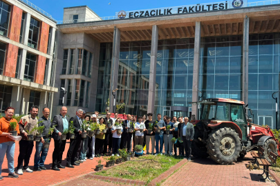 Eczacılık Haftasında Fakülte Bahçesine Yeşil Dokunuş