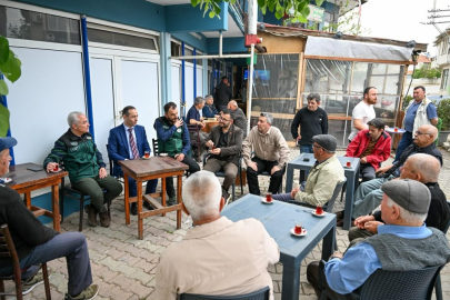 Vali Uğur Turan, Sakızköy’de Vatandaşlarla Buluştu