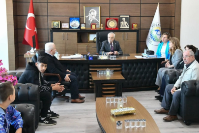 Keşan’da Engelliler Haftası Kapsamında Kurum Temsilcileri Belediyede Ağırladı