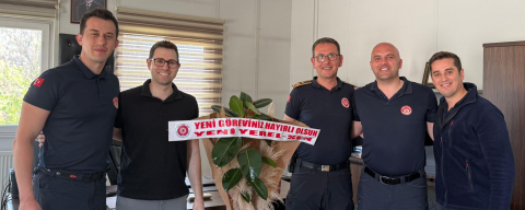 Yeni Yerel Sen’den İtfaiye Müdürü Tabak’a Ziyaret