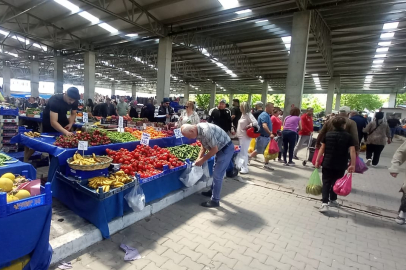 Havsa’ da Taze Ürünlerin Adresi Halk Pazarı