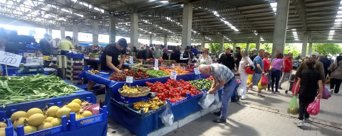 Havsa’ da Taze Ürünlerin Adresi Halk Pazarı