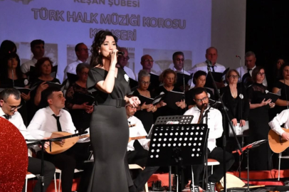 Keşan’da Türk Halk Müziği Konseri İlgi Gördü