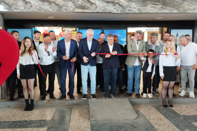 Otogarda Törenle Yazıhane Açılışı