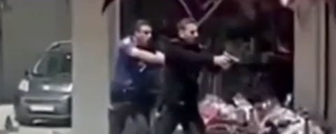 Çorlu'da 2 Polisi Şehit Eden Saldırganın Yakalanma Anı Kamerada