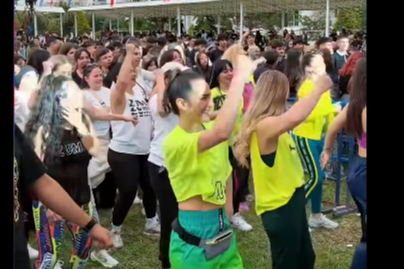 Kartaltepe Mesire Alanı’nda Zumba Coşkusu Yaşandı