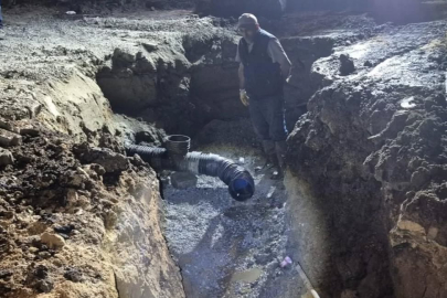 Muradiye Mahallesi’nde Çöken Kanalizasyon Hattı Yenilendi