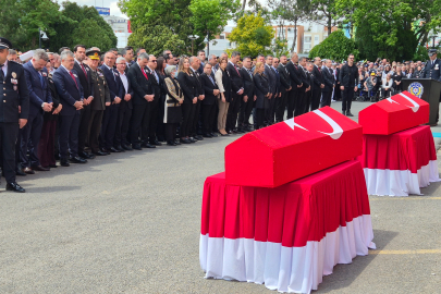 Tekirdağ'da Şehit Polislere Acı Veda